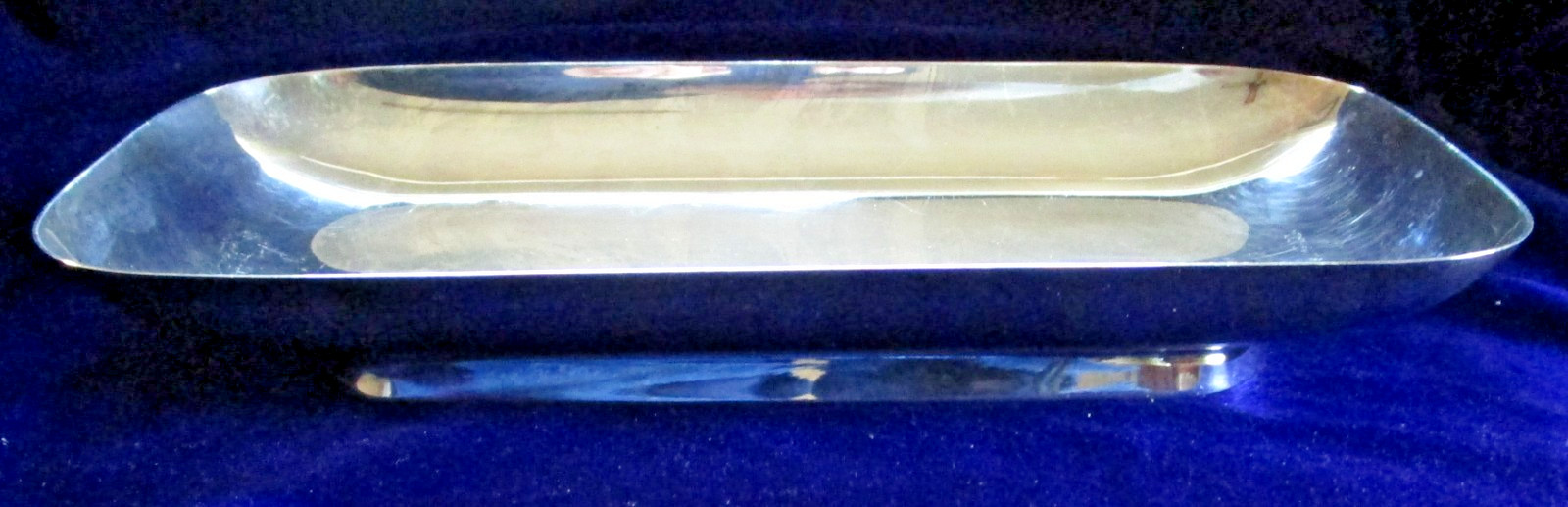 Vtg Reed & Barton Silver Plate TRAY or SERVING DISH EMBASSY Mid-Century 10.5″