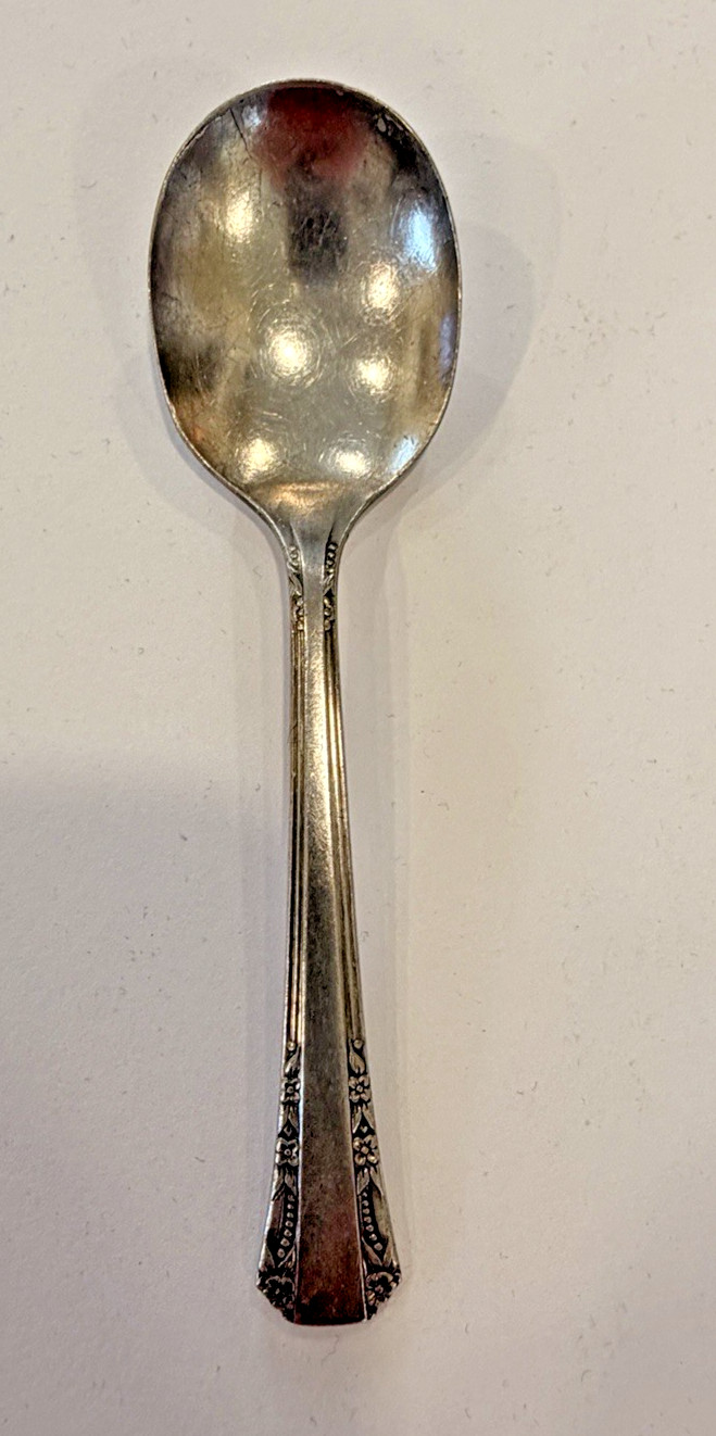 Oneida Elaine Silver Plate A1 Spoon 4″ Length
