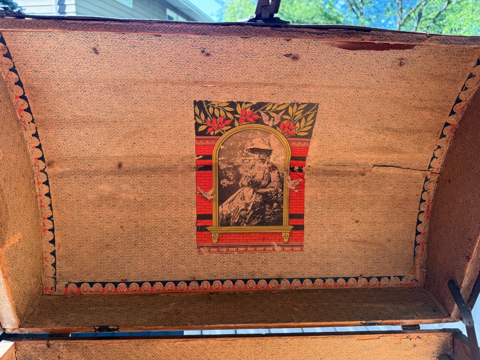 Antique Steamer Trunk