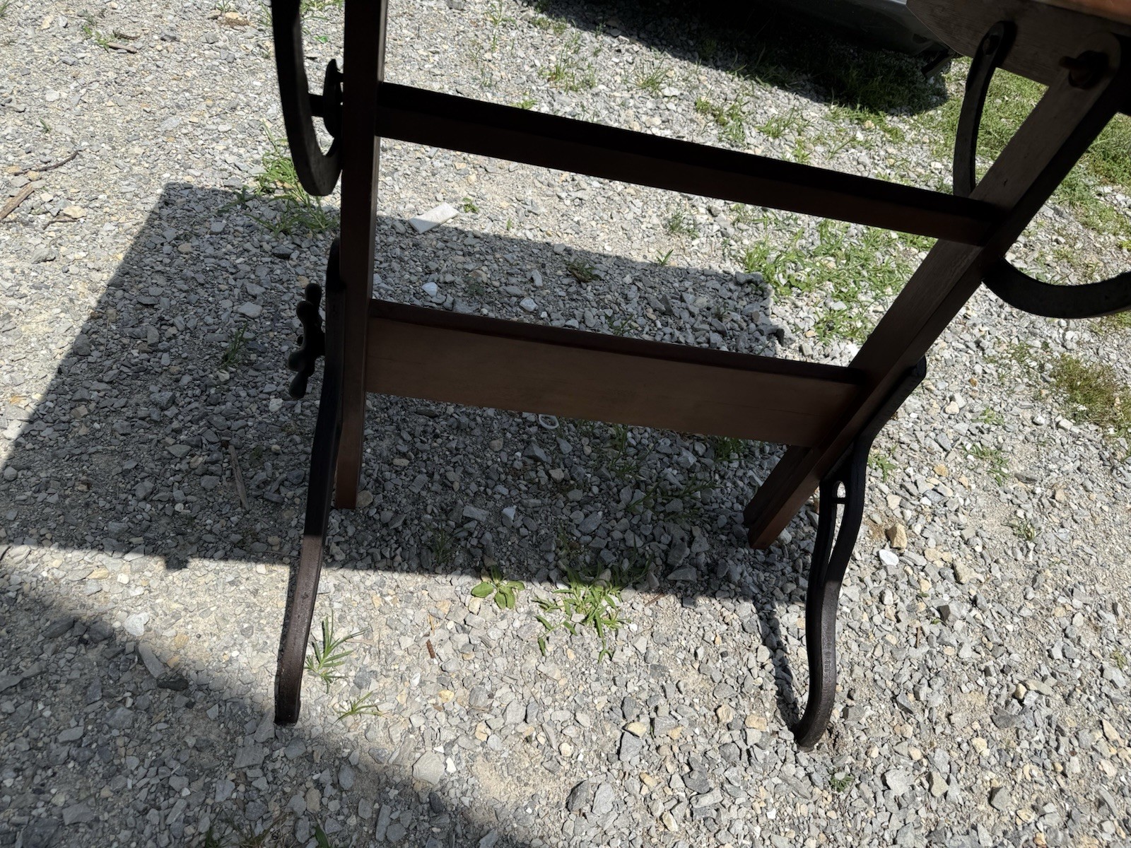 1920s Hamilton Industrial Adjustable Easel Drafting Table Office Study Art