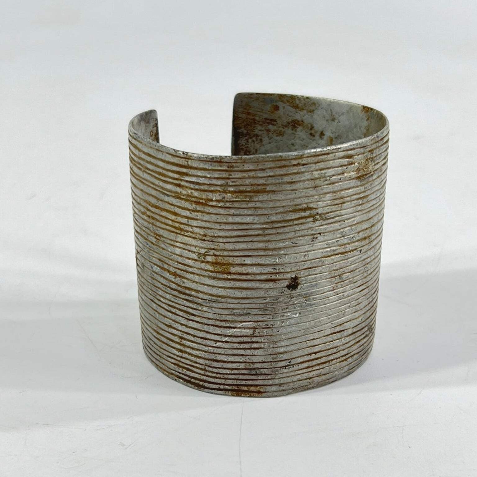 Ethiopian Silver Colored Bracelet Cuff