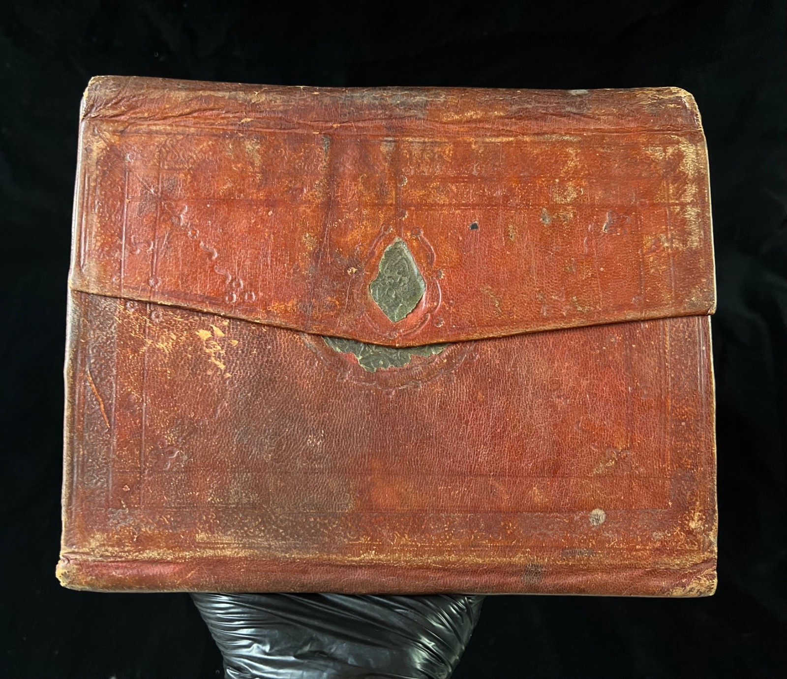 Rare Islamic Handwritten Quran Manuscript Book 67 Pages Maghribi Leather Binding