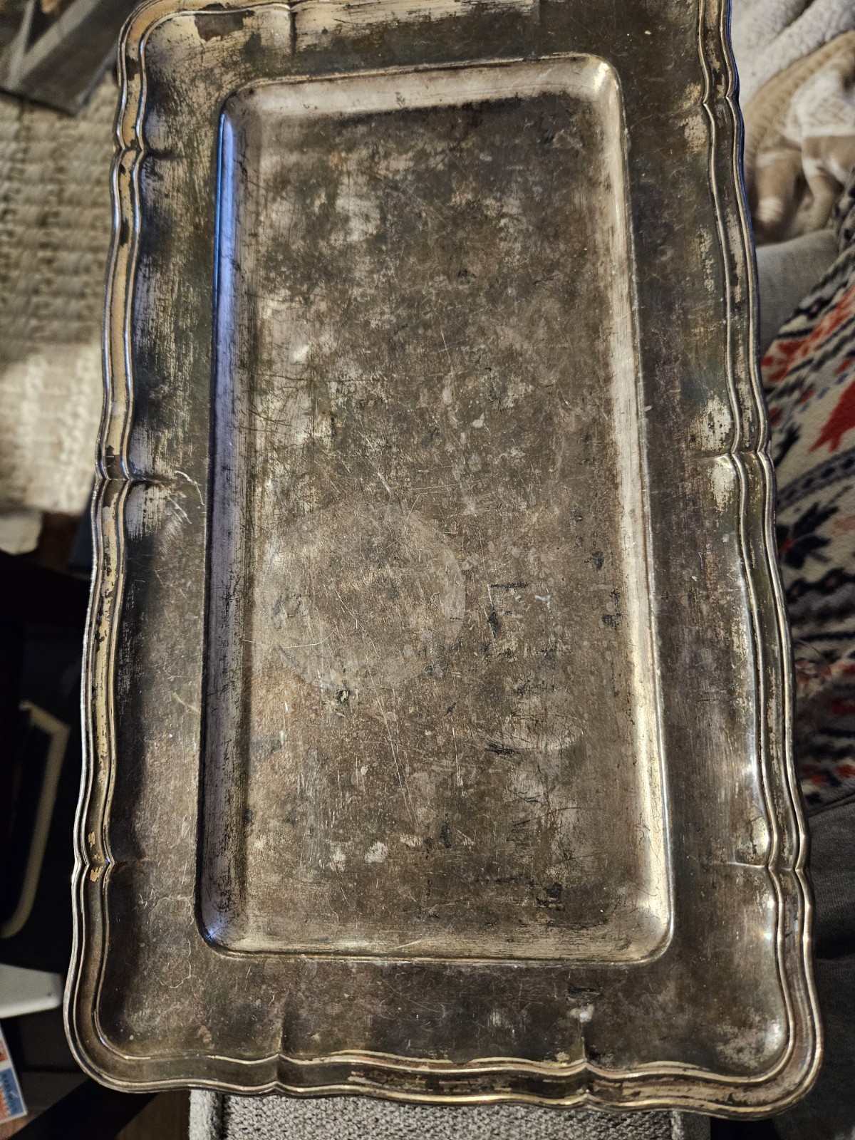 WMF Ikora Silverplate Rectangular Tray Tarnish Resistant Elegant Serving Piece