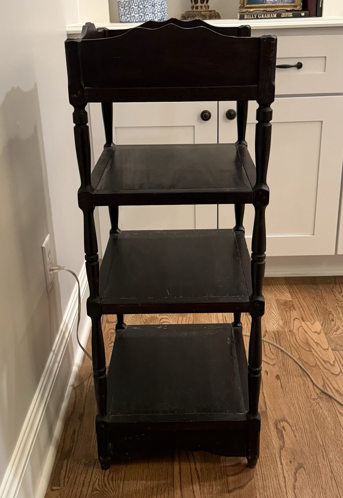 Authentic 19th Century Victorian Whatnot Shelf