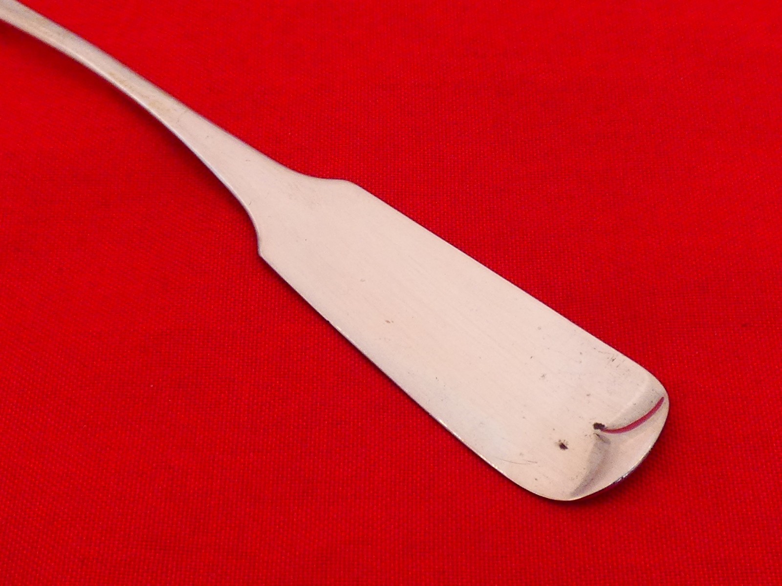 1840s American Coin Silver Mustard Ladle XH-7