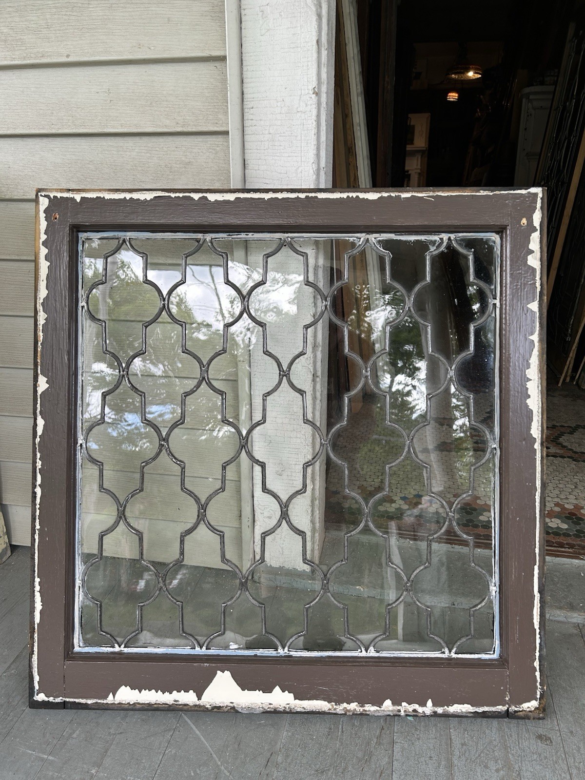 Great Leaded Glass Window