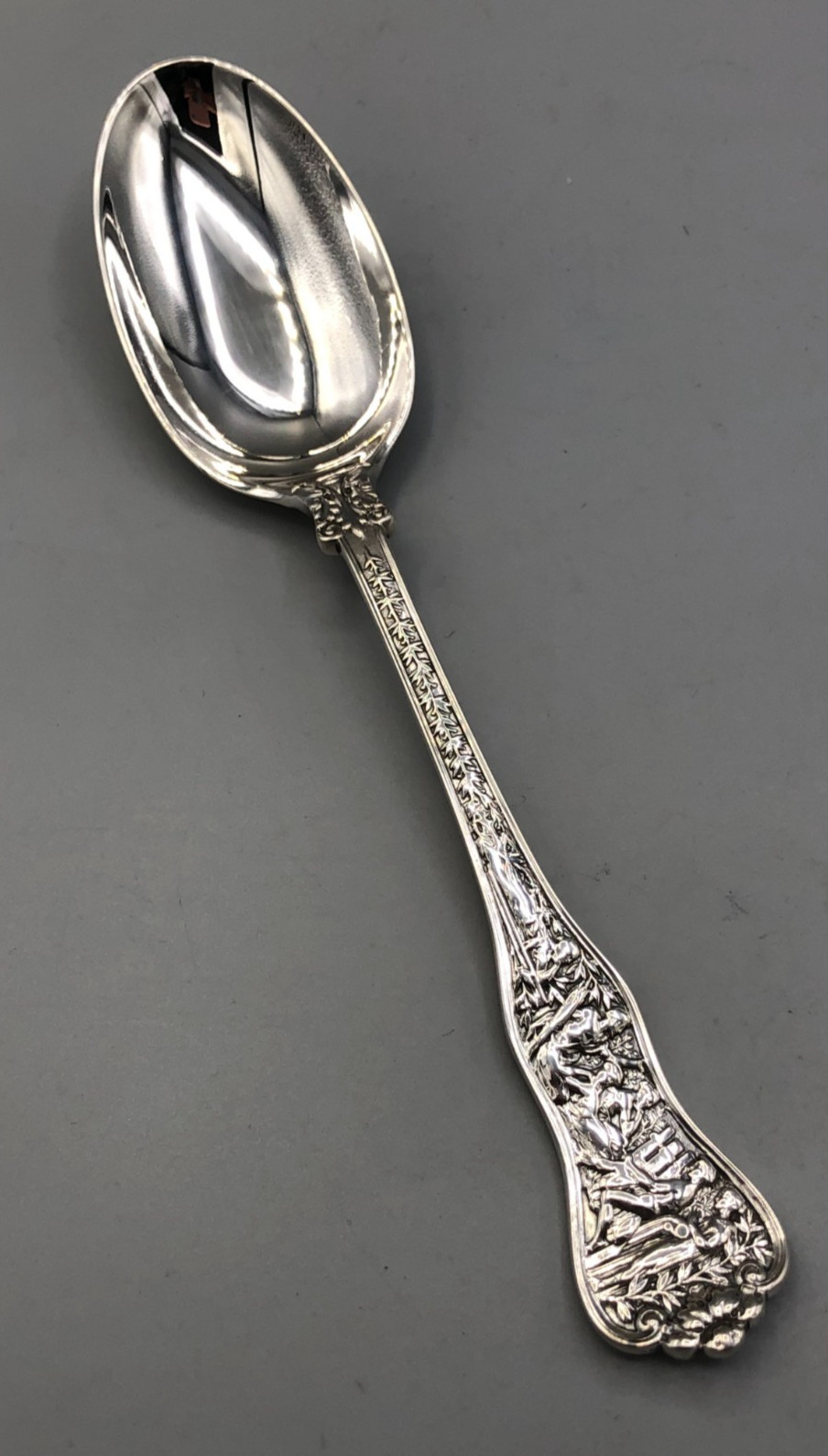 Olympian by Tiffany & Company vintage Sterling Silver Oval Soup Spoon 7 1/8″