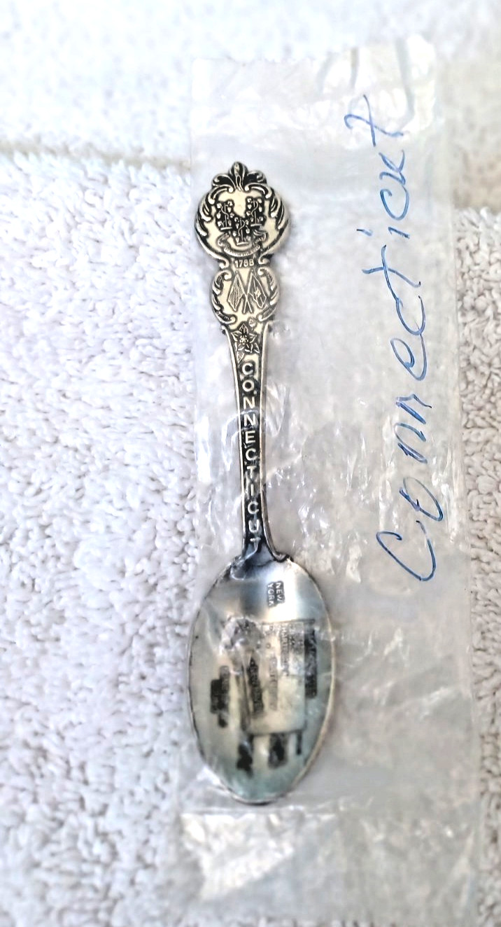 Vintage American Collectors Guild Spoon Heritage Connecticut 1786 Free Shipping!