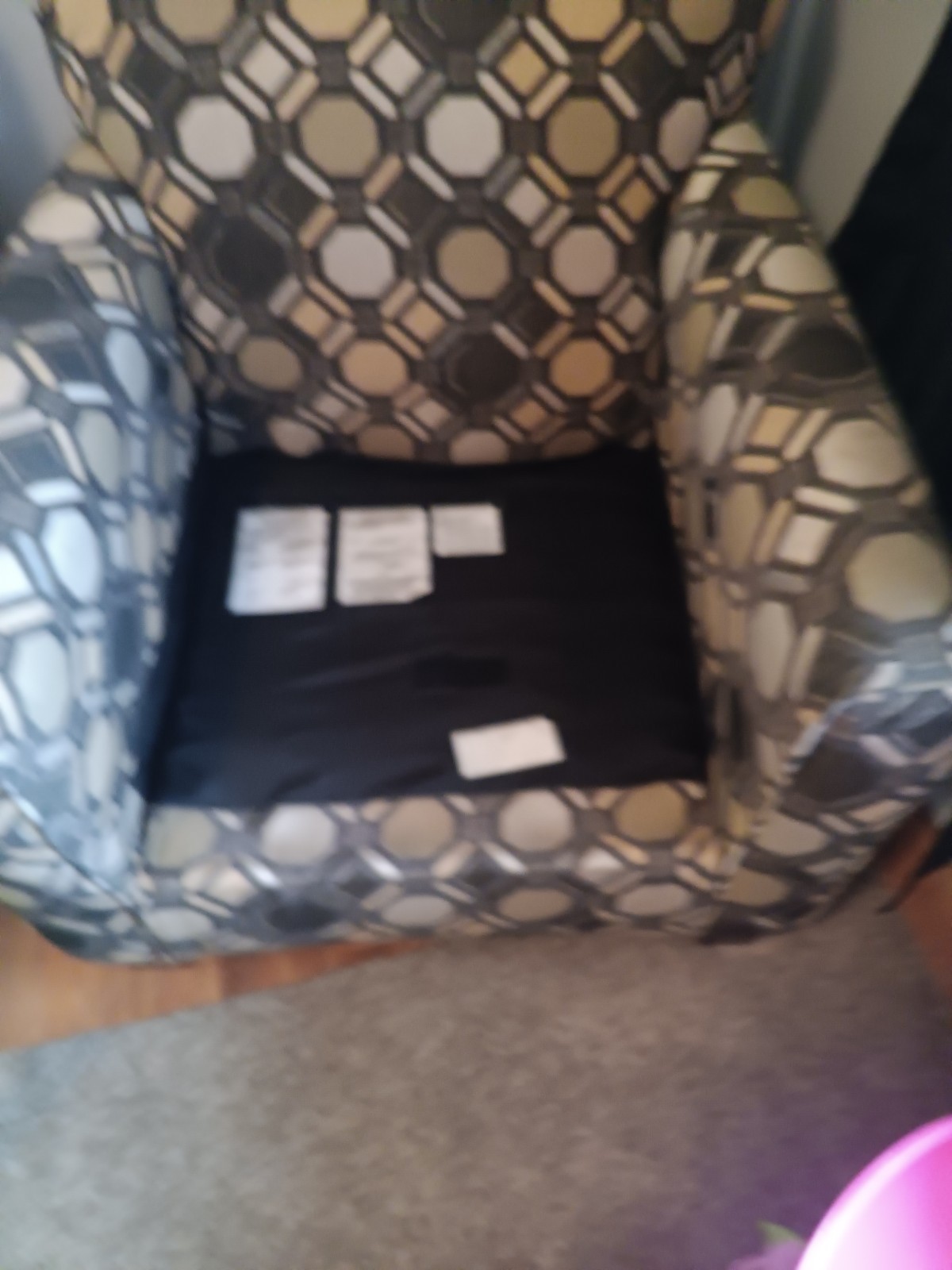 Sofa Pattern Chairs 2 Set Living room Cushions With Armrest