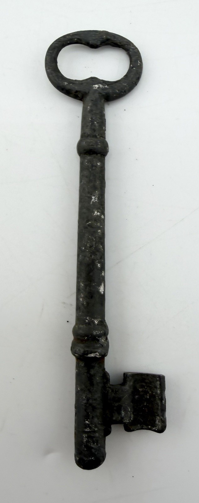 Antique Fancy Ornate Barrel Metal Steel Skeleton Key 3.25”