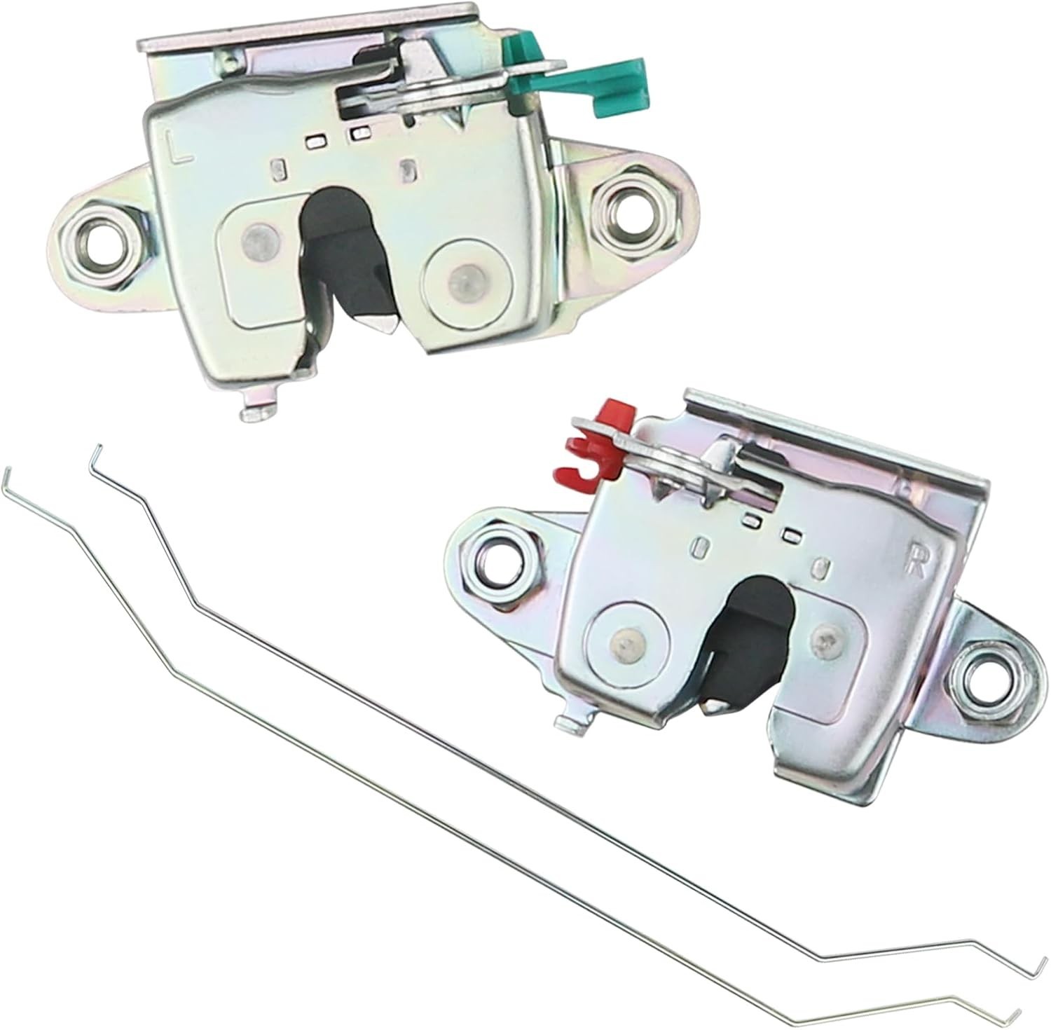 1Pair Tailgate Latch Lock with Control Link Compatible with Toyota Tundra 2007-2