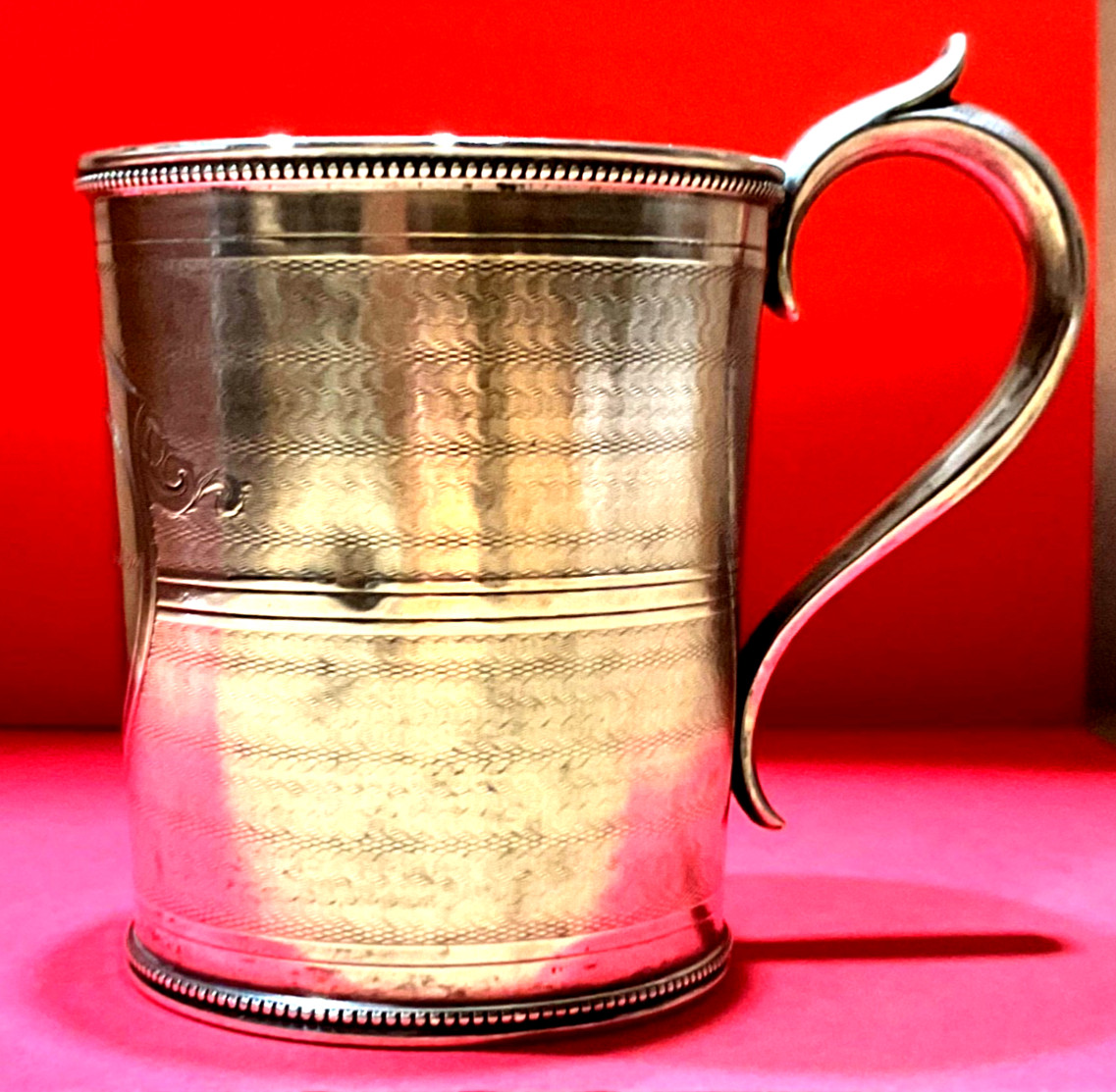 1856-1860 Gorham Coin Silver Cup