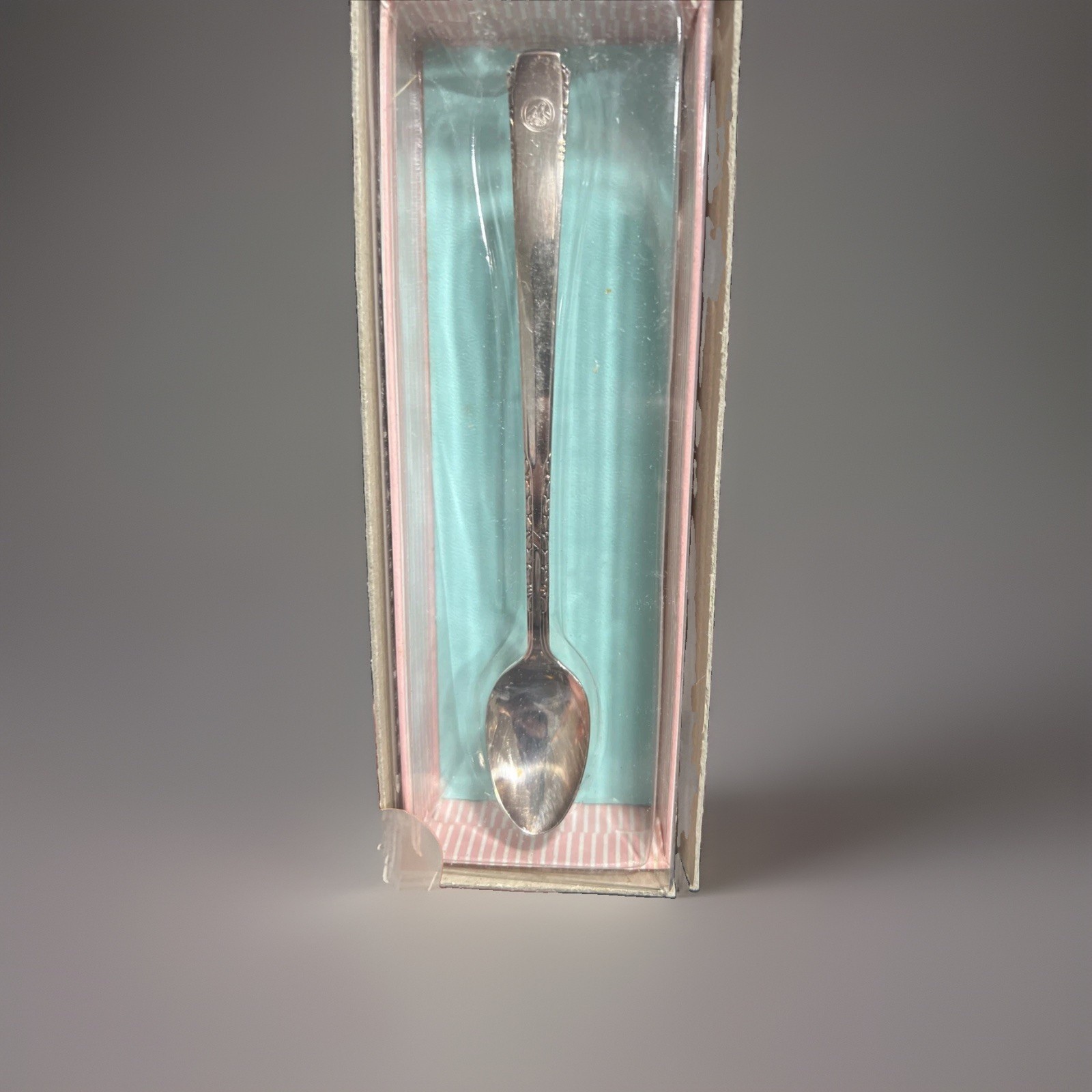 Brookwood Banbury By Oneida Silver Silverplate Infant Feeding Spoon Cir.1950