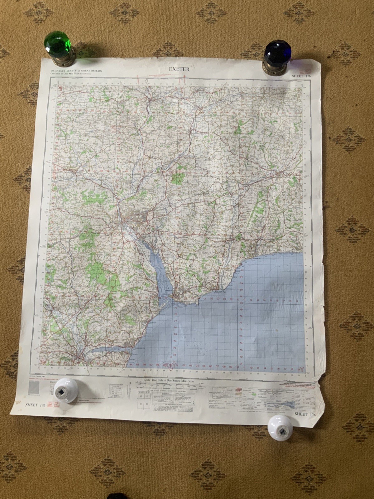 1960 sheet 176 Map of EXETER (21)