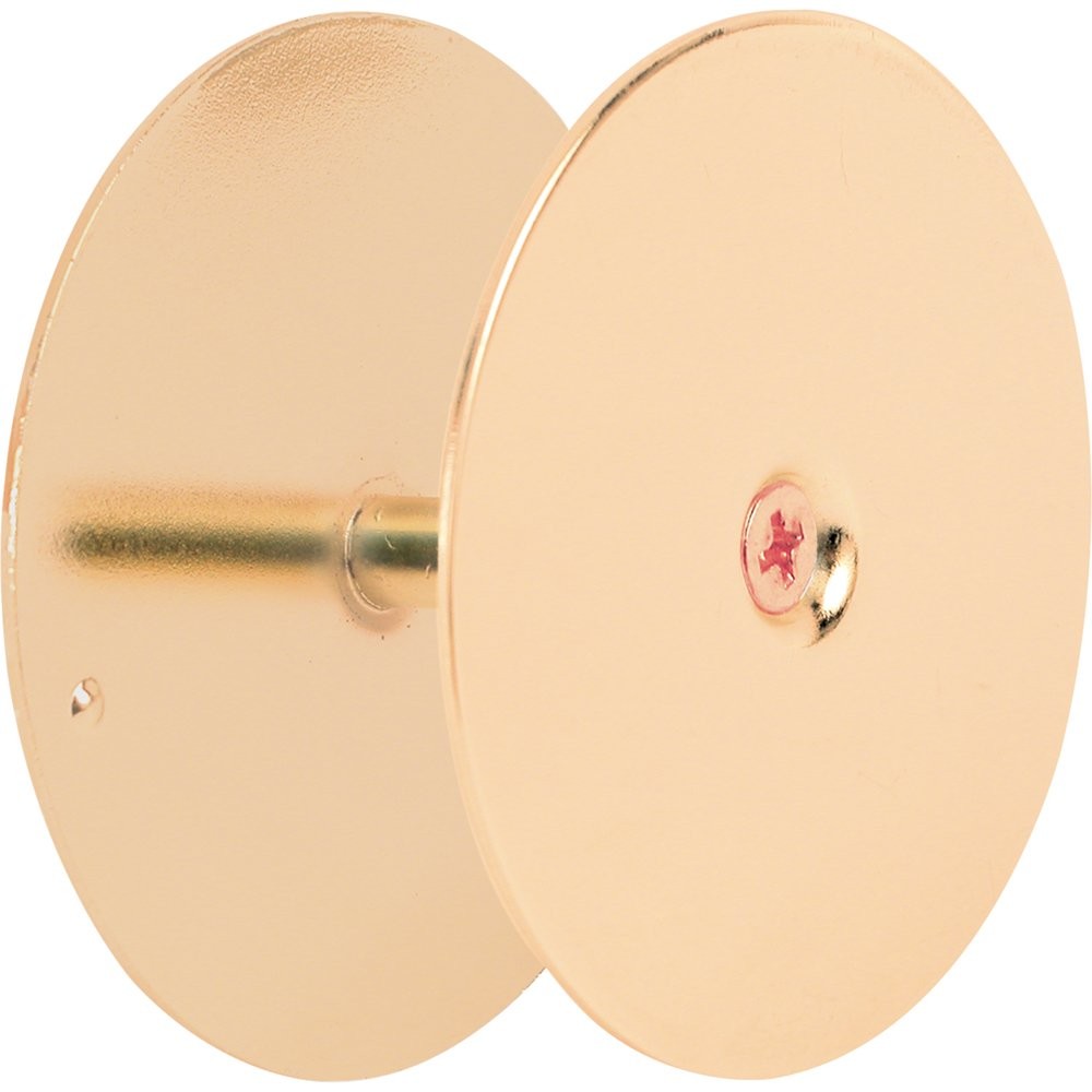 Steel Door Hole Cover Plate Brass Single Pack Cover Plate Door Hole Cover