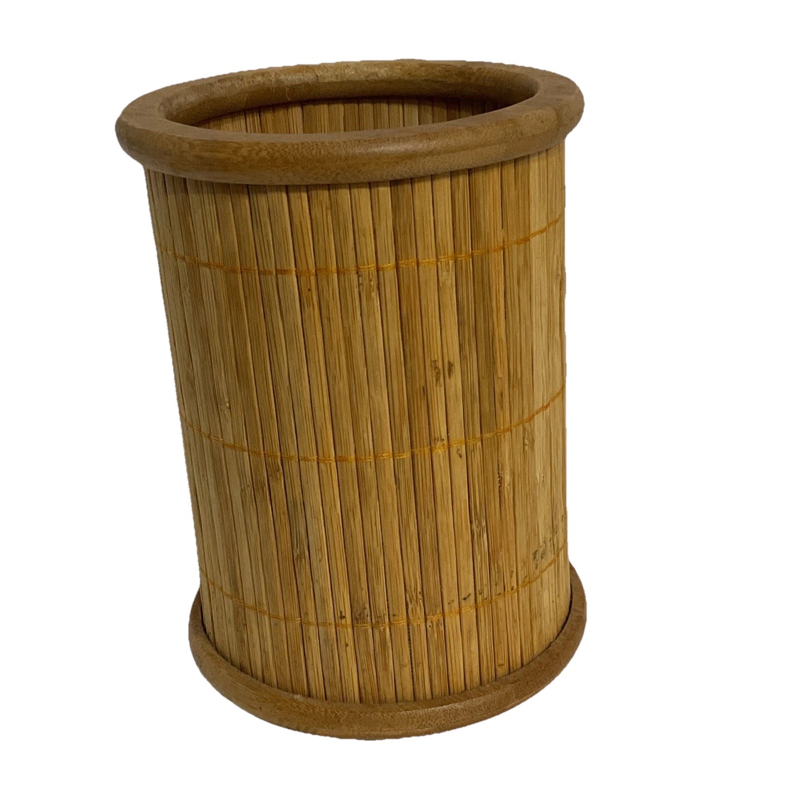 Bamboo Basket/Pot Cover Utensil Holder Plant Holder