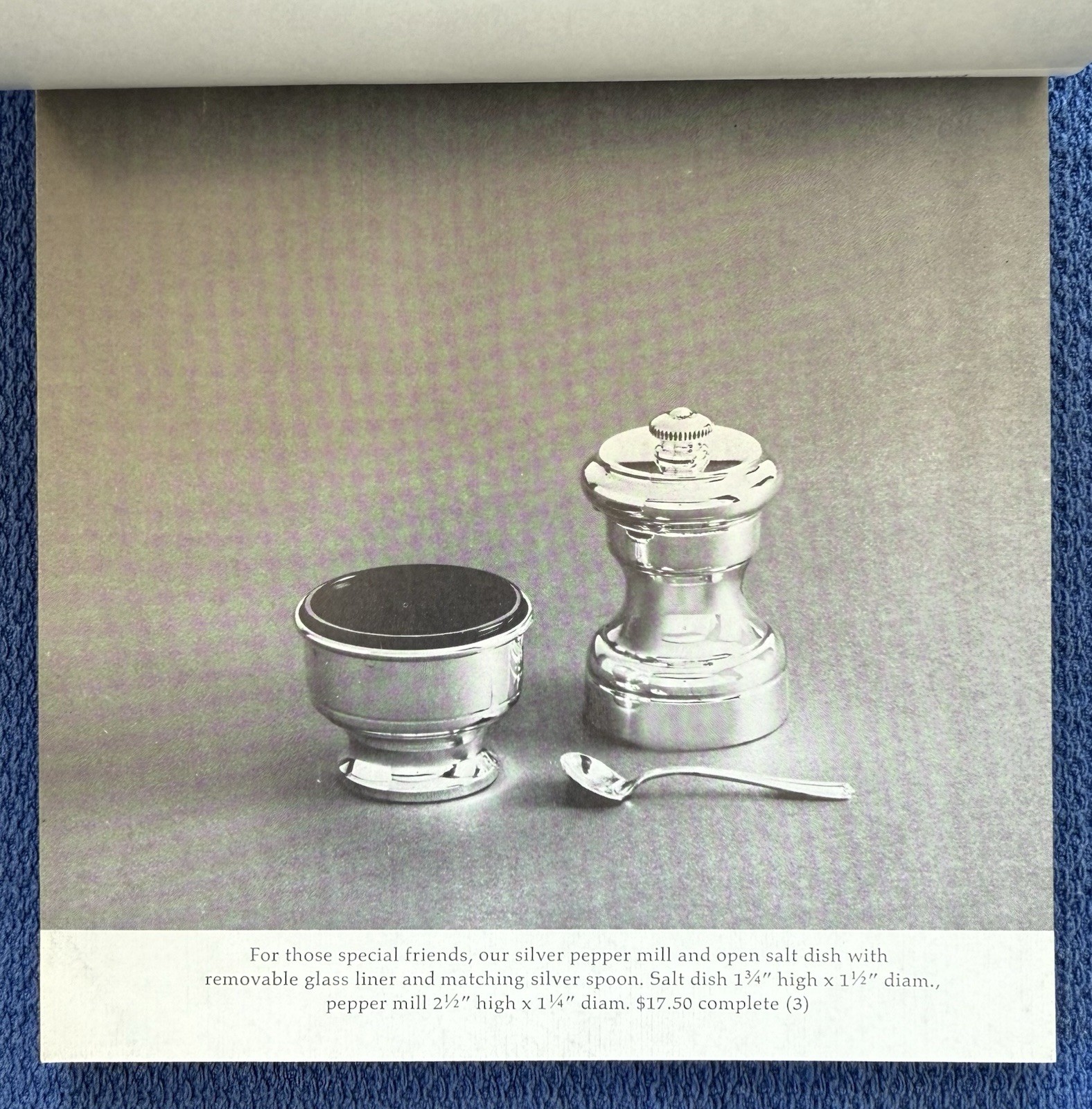 Original circa 1970s Georg Jensen Catalog Sterling Silver Jewelry Flatware Glass