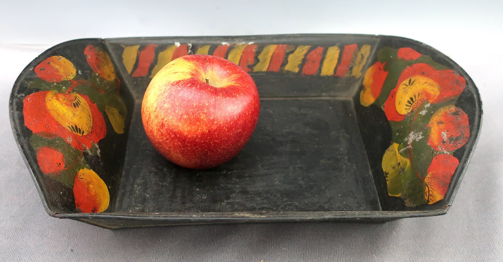 American Toleware Painted Tin Breadpan circa 1830