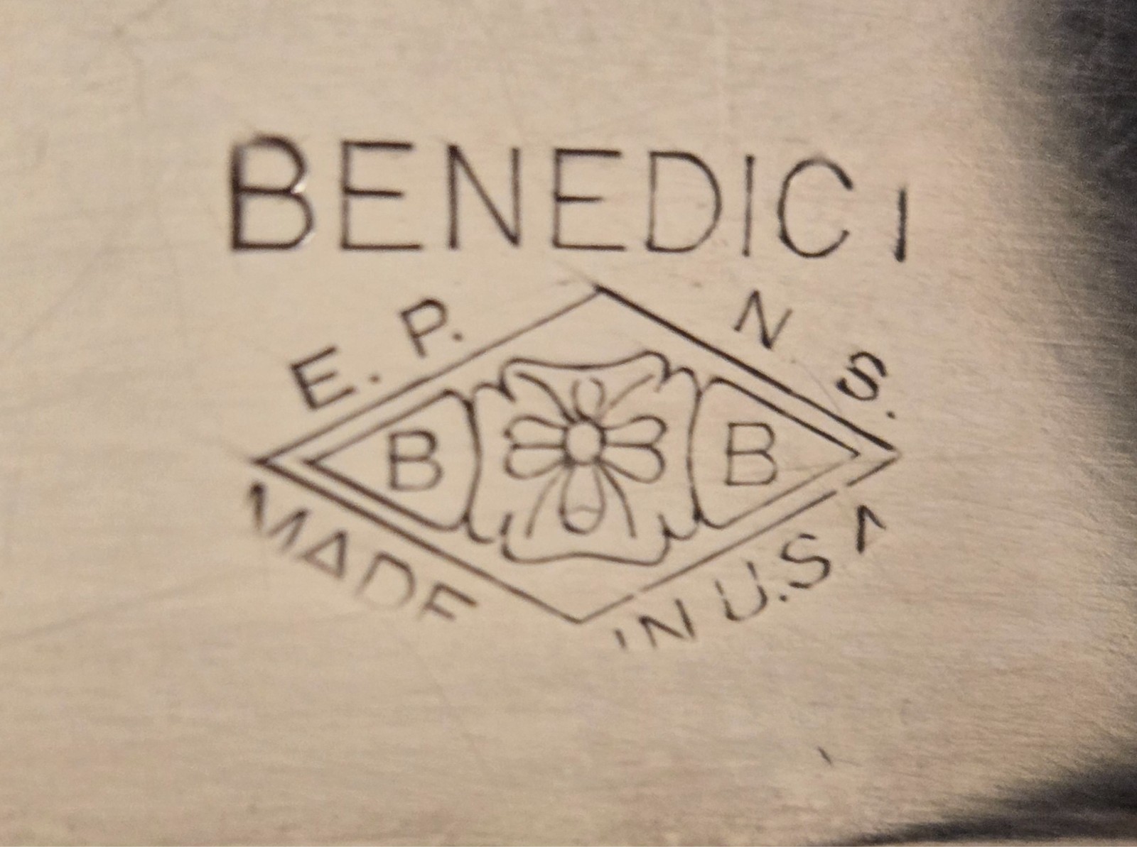Small Silver Plate Tray | Benedict | 1143