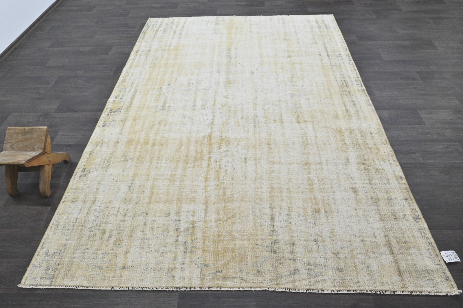 Oushak Turkish Vintage Rug 6×9 Kilim Rug Anatolian Handmade Boho Decor BEIGE