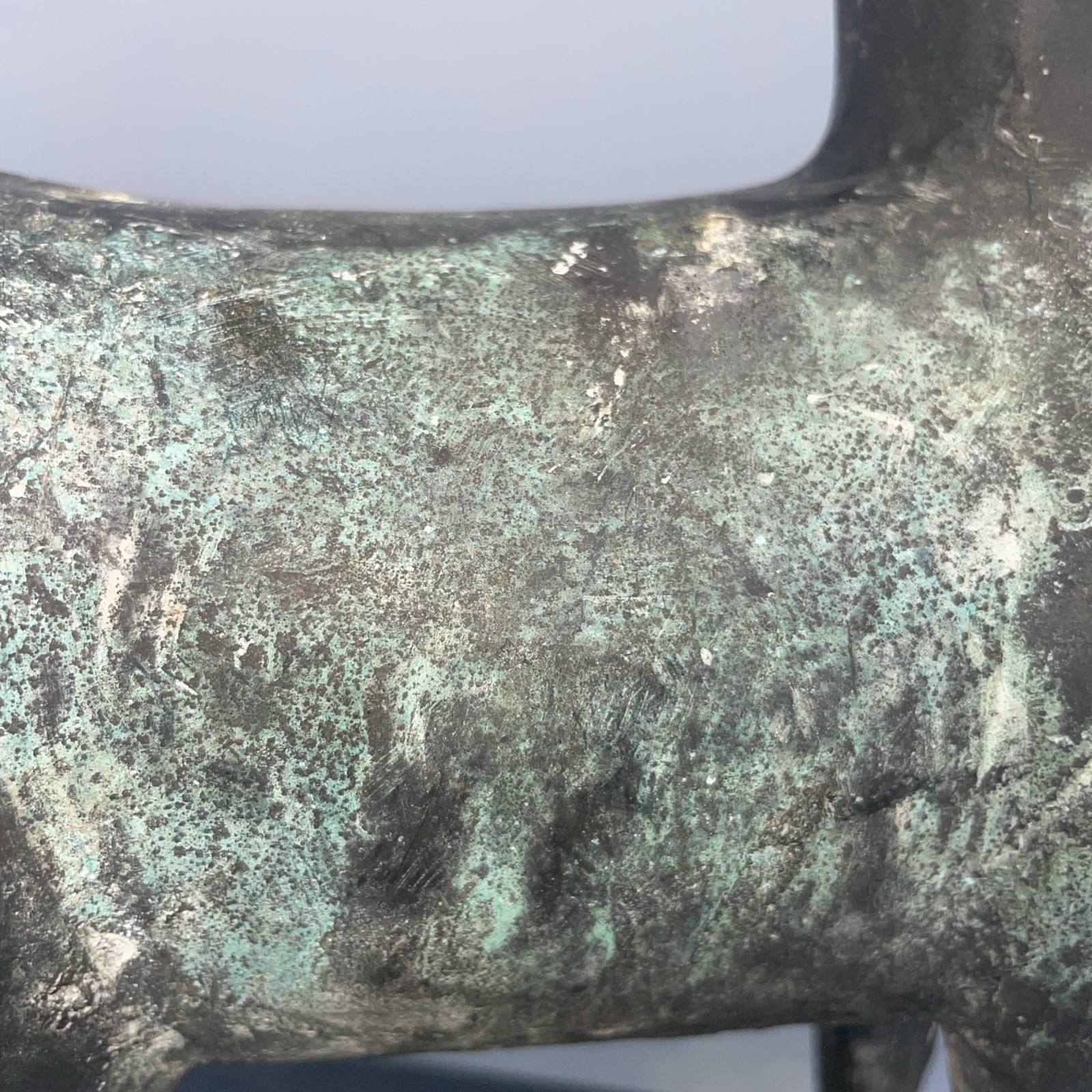 Chinese Bronze Qing Dynasty Sun Tzu Gansu Horse Antique Sculpture Statue 9LB+