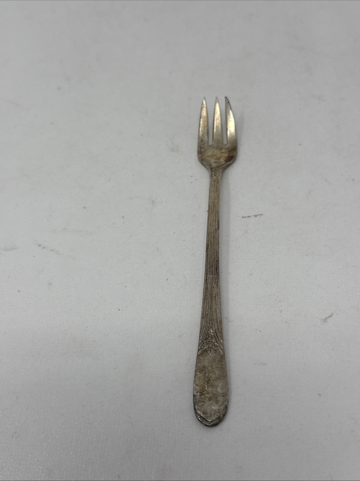 Wm Rogers Silver Plate Mary Lou Devonshire Cocktail Fork