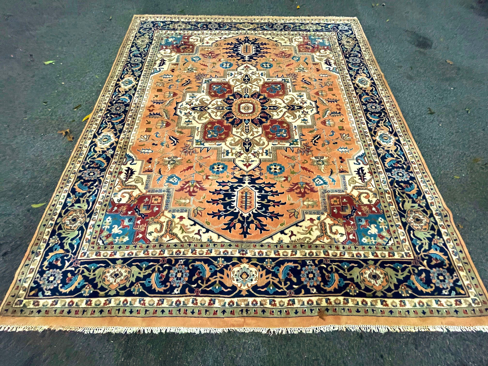 HAND WOVEN SERAPI RUG 8x10FT