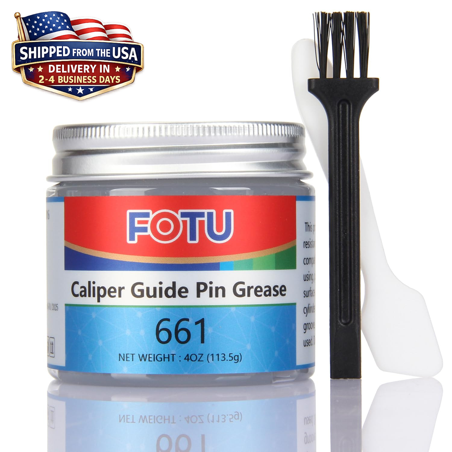 FOTU 661 Brake Caliper Pin Grease – Heat Resistant, Smooth Brake Performance New