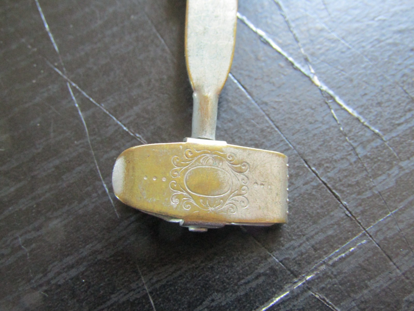 Antique Wizard Card Clip for Gamblers & Magician’s Pat. Feb. 5, 1889