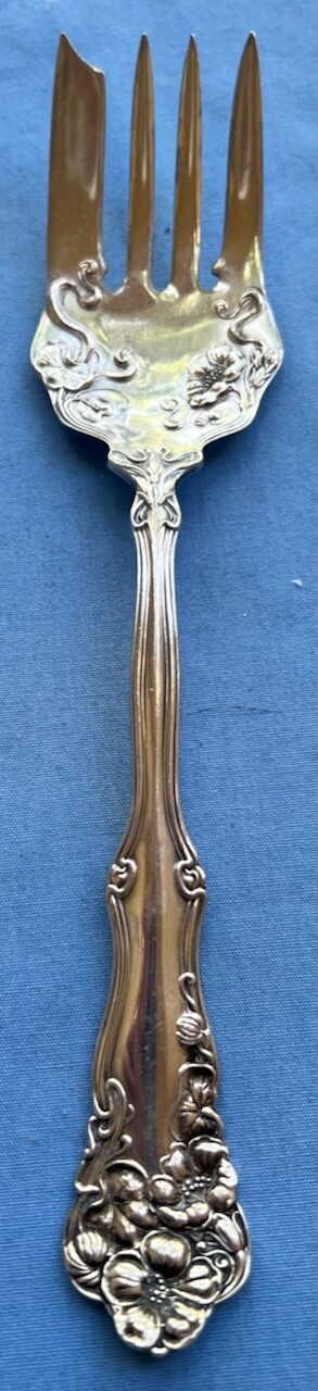 International Silver Wm Rogers Silverplate Berwick (Diana) Meat Serving Fork