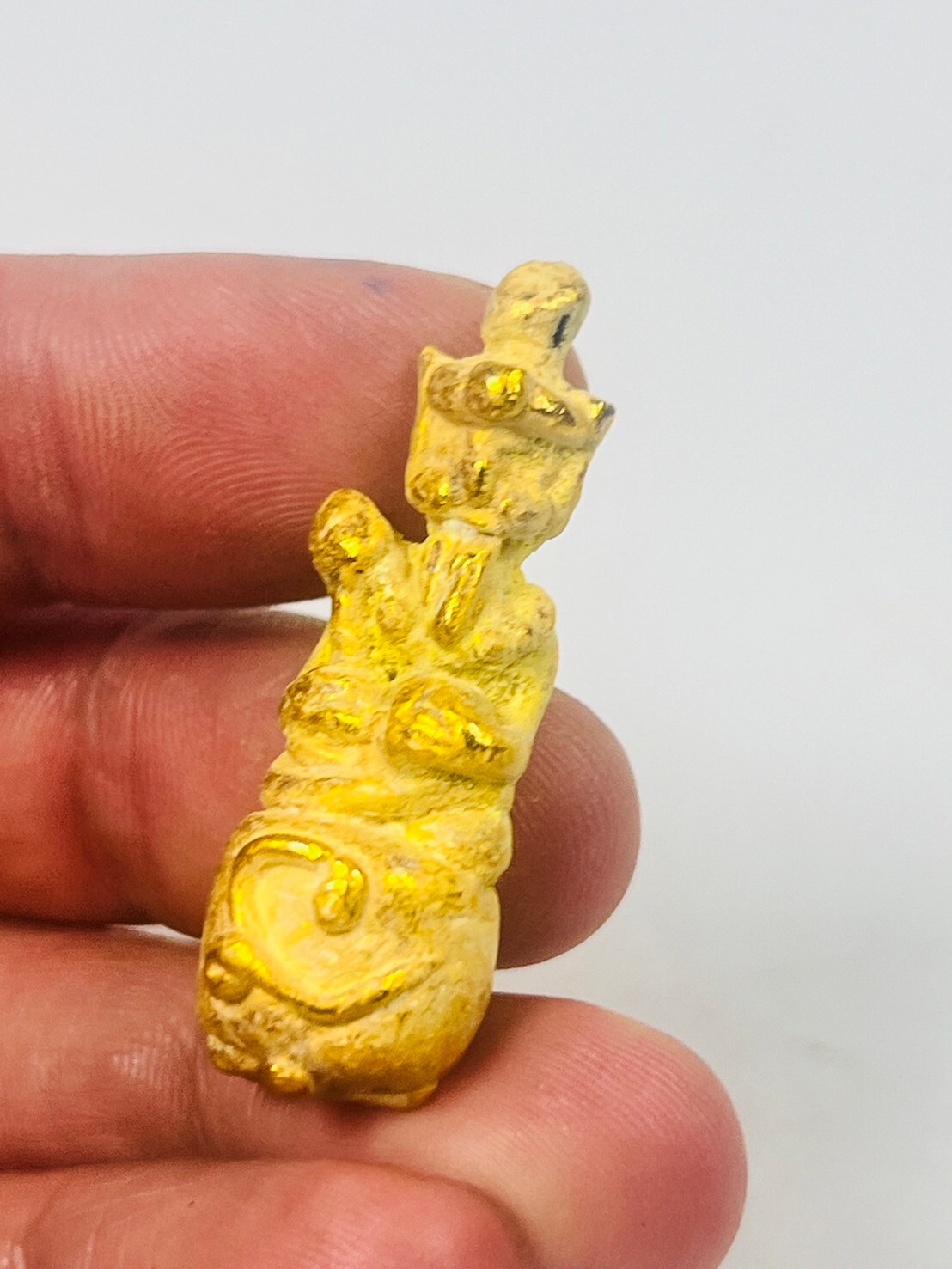 Laos Hermit Gold Leklai Buffalo Mountain Cave Love sex wealth attraction Amulet