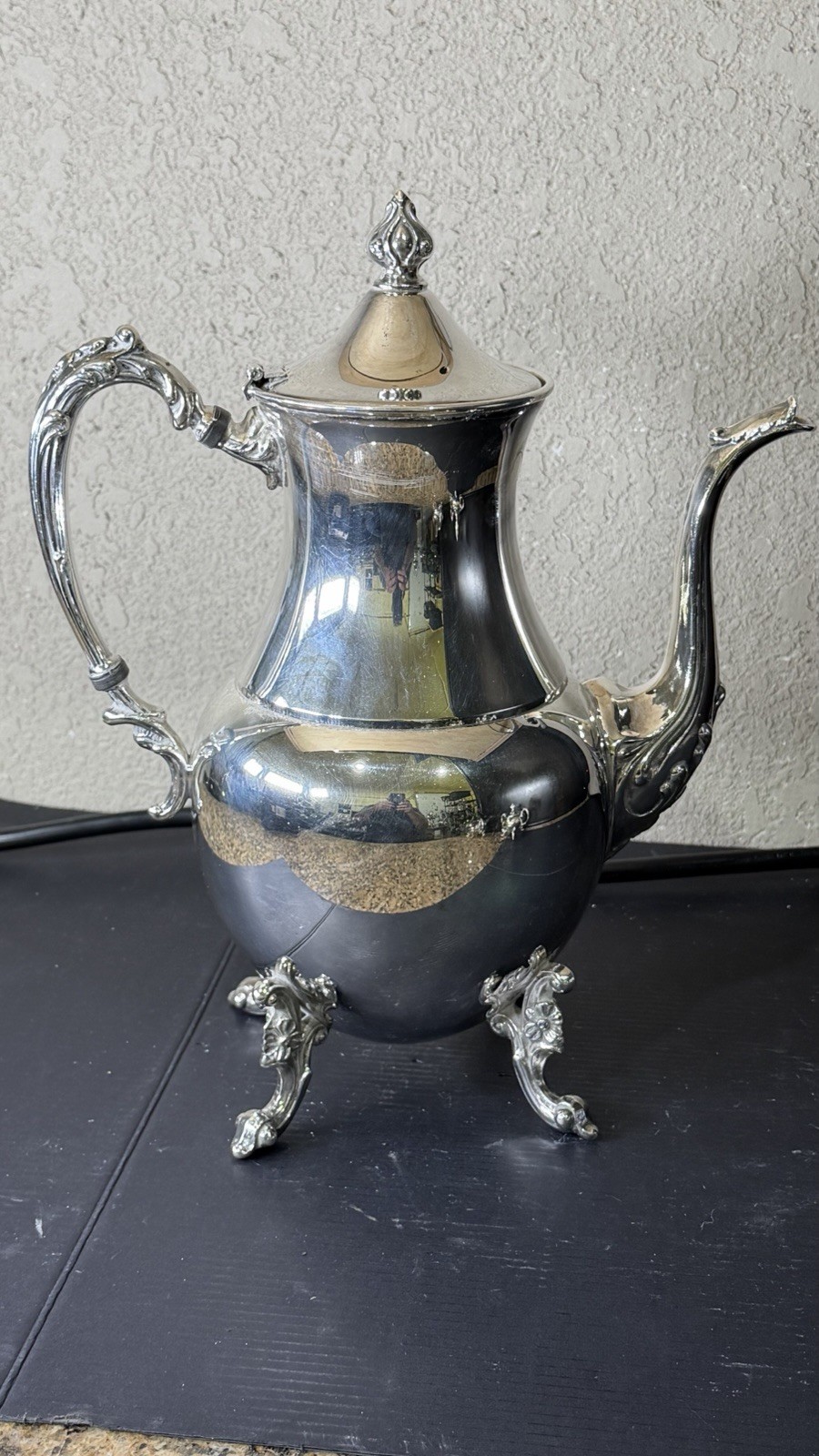 Sheridan Silver Plated Tea Set 3 Piece Cream Sugar