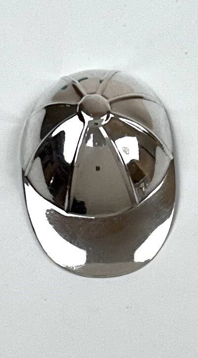 💯Tiffany & Co. Sterling Silver Baseball Cap Hat Tea Caddy Spoon Charlie Brown
