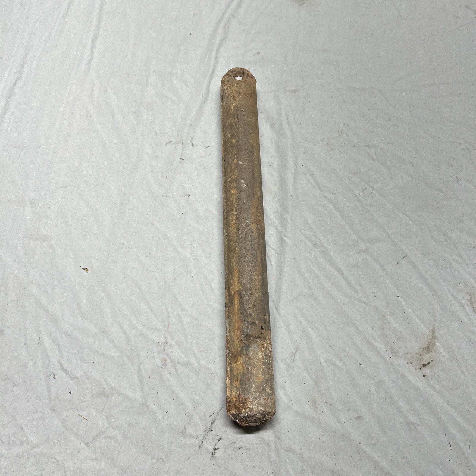 VINTAGE CAST IORN 15LBS WINDOW WEIGHT 19.5” LONG