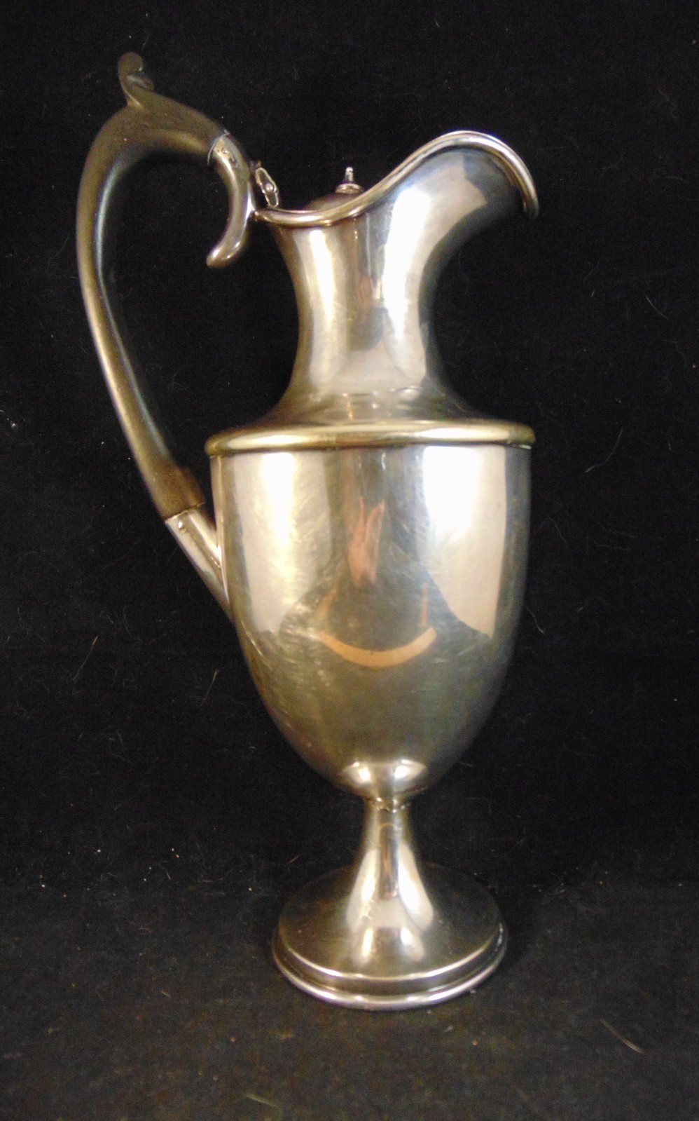 Wonderful Antique Silver Plate Claret Jug 10 in