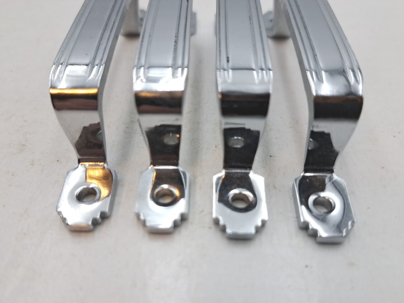 Vintage Cabinet Door Handles Pulls Retro Mid Century Modern Hardware Lot of 4