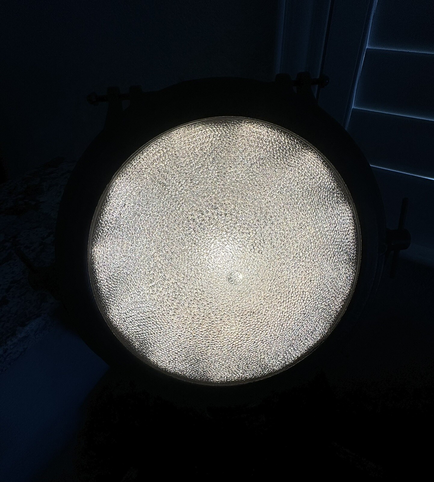 Large Restored General Electric Nautical Spot Light ~ Ship Search Light