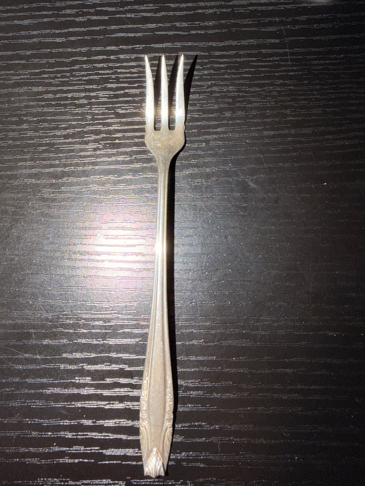 Stradivari by Wallace Sterling Silver Cocktail Charcuterie Fork 5.5”