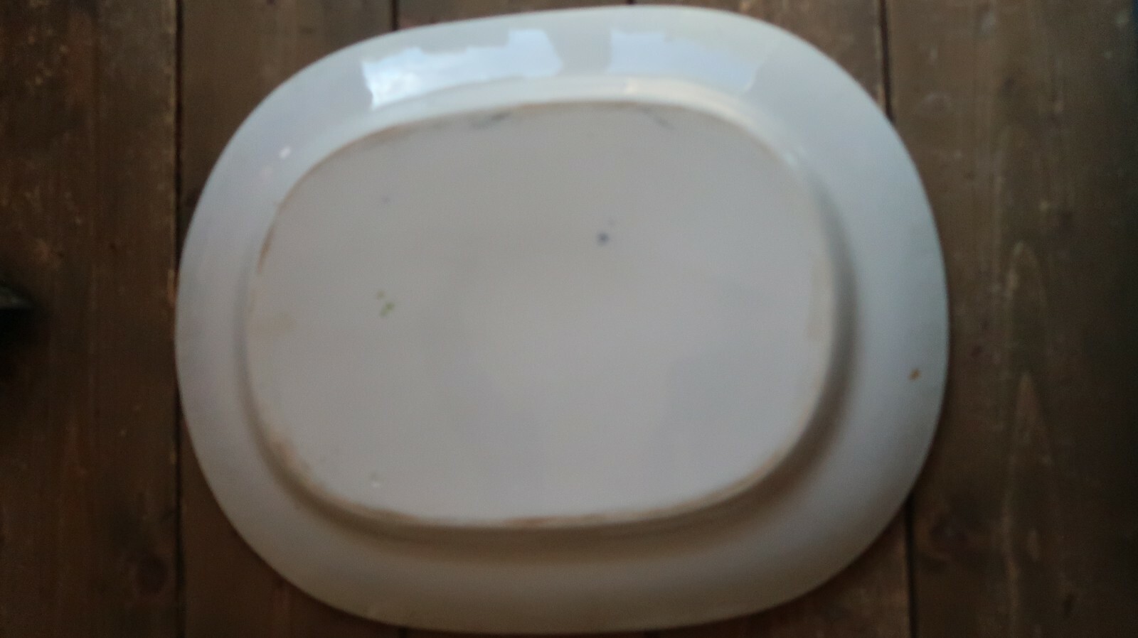 Antique Victorian Serving Large Tray Platter 17.5″ x 14″