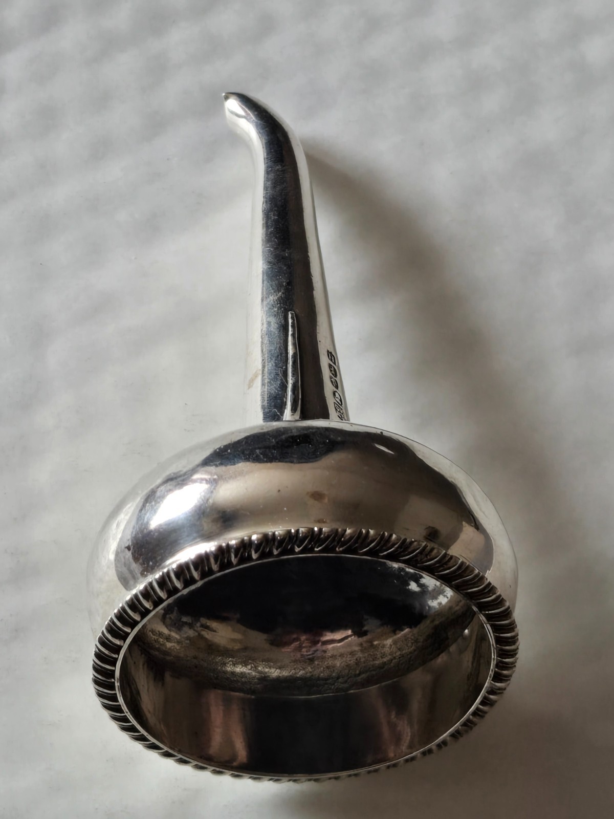 Solid Silver Wine Funnel, Glasgow, 1826, Robert Gray & Son