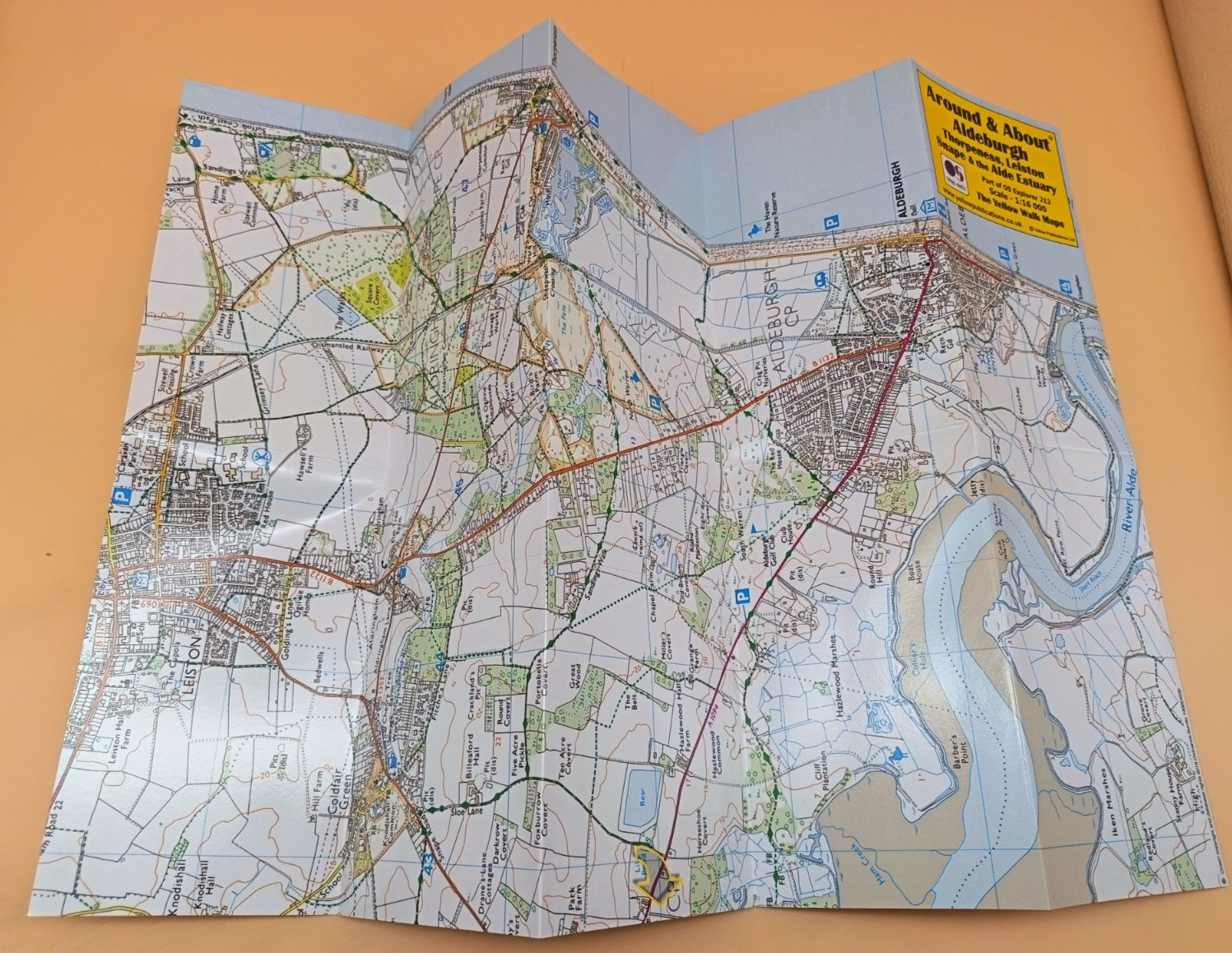 Suffolk Coast Complete Footpath Guides Aldeburgh Paperback