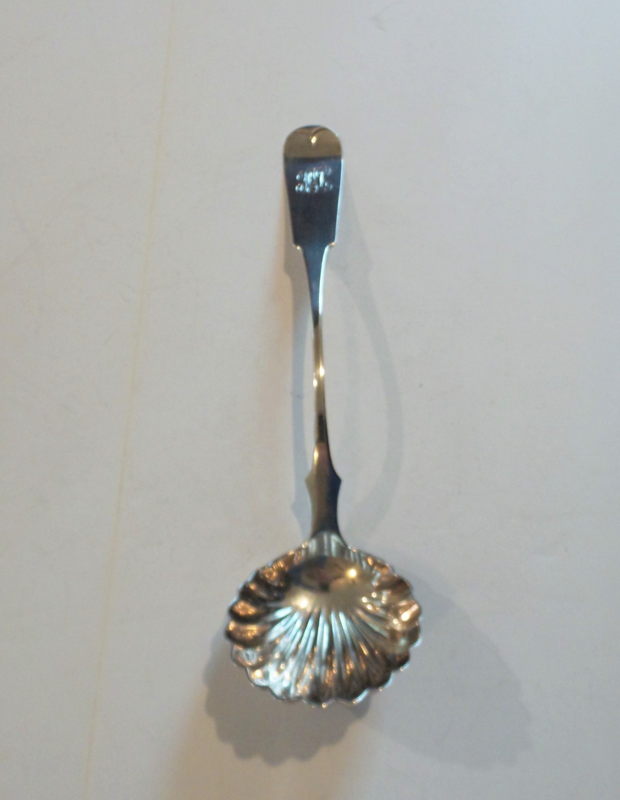 Early 19th C. American COIN SILVER Soup Ladle, 100 grams