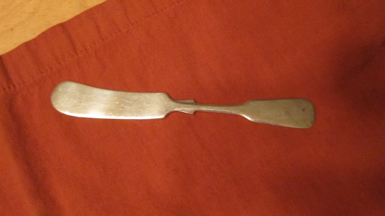 INTERNATIONAL 1810 STERLING SILVER FLAT BUTTER KNIFE NO MONOGRAM
