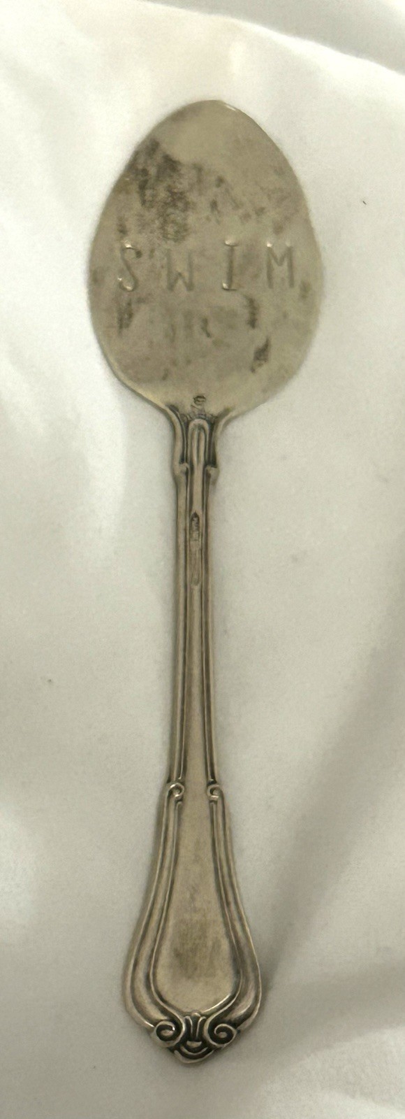 Antq.Alvin SterlingSilver Spoon Engraved SWIM 1886-1900 Award/SWIM CLUB 40.35 GR
