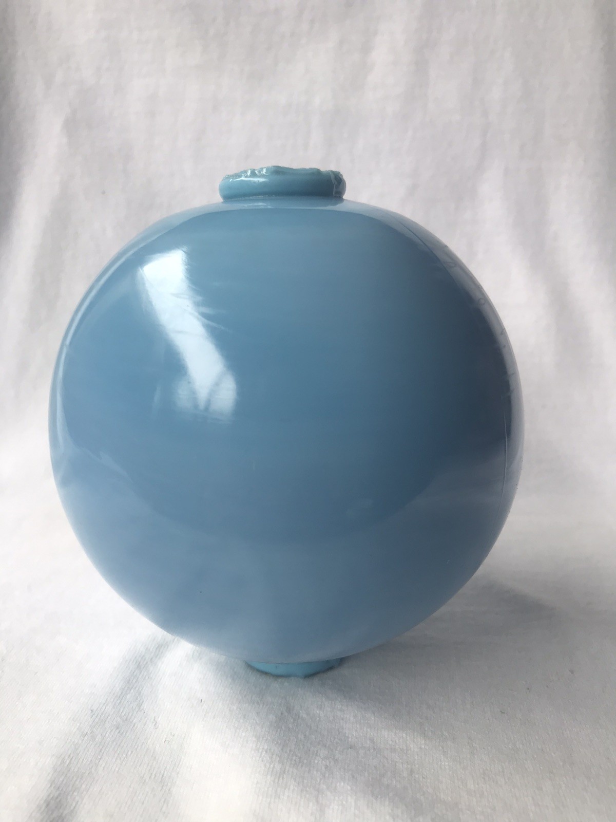 ⛈ ANTIQUE ~ BLUE LIGHTNING ROD BALL ~ IN PRETTY GOOD CONDITION