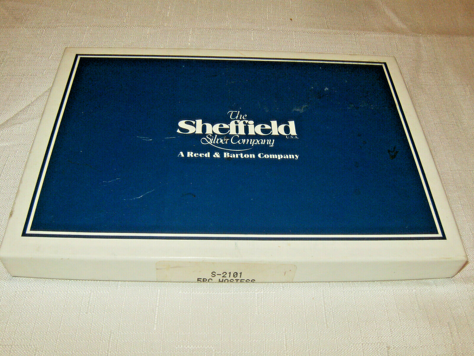 The Sheffield Siver Co. 5 Piece Hostess Set Silverplate S-2101-New Wrapped