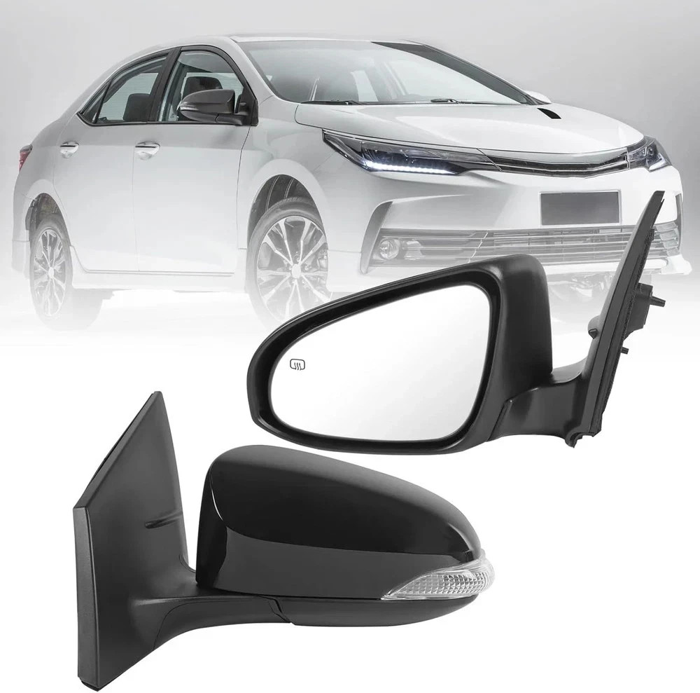 Left Driver Side View Door Mirror Compatible with 2014-2019 Toyota Corolla with