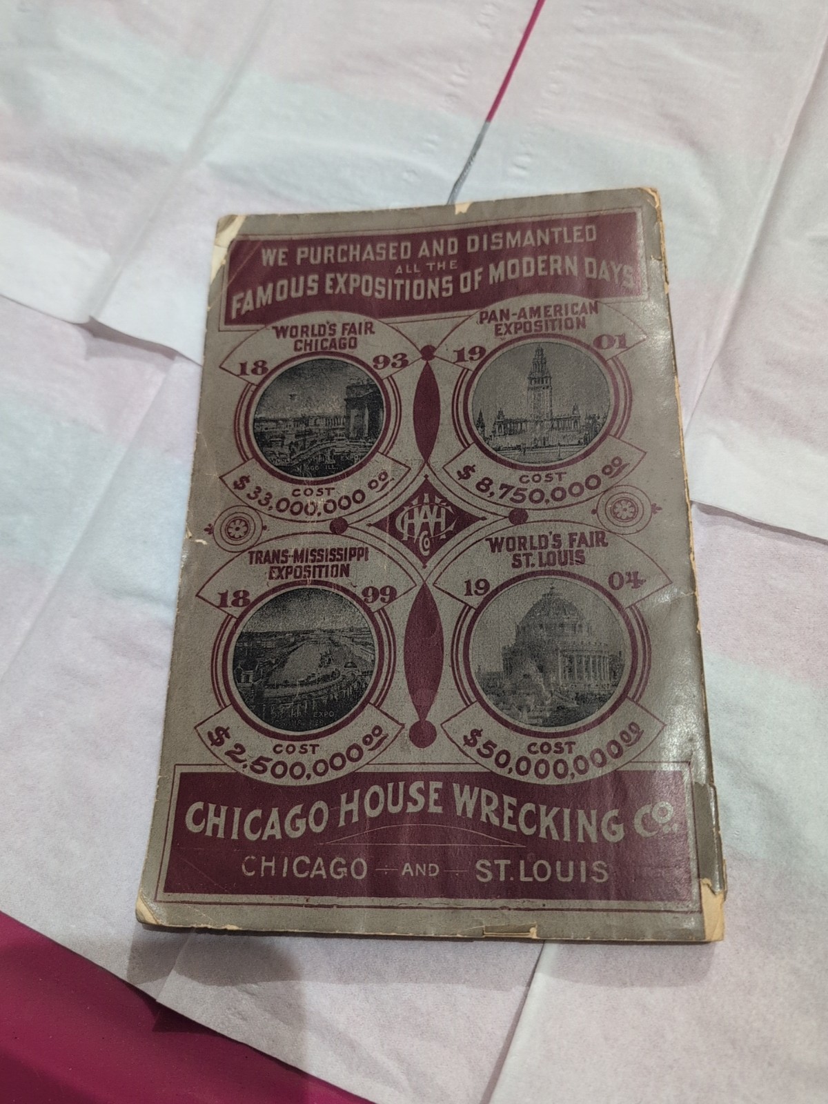 1906 St. Louis Exposition ARCHITECTURAL SALVAGE Chicago House Wrecking Co 143