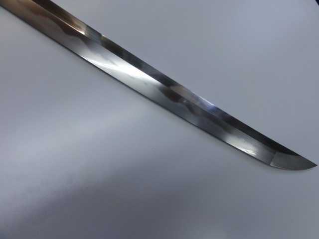 KATANA 刀 “ Tadayoshi ” 肥前国忠吉 Japanese Real Sword 68.4 cm Shirasaya 白鞘 Samurai