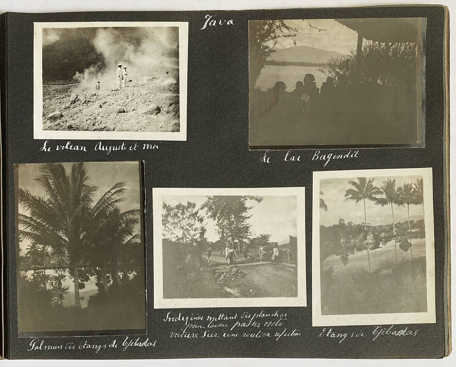 Djibouti Java Sumatra Sri Lanka Singapore Sphinx Cairo Photo Album 1913